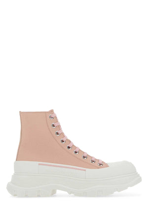 ALEXANDER MCQUEEN Women's Canvas Tread Slick Sneakers