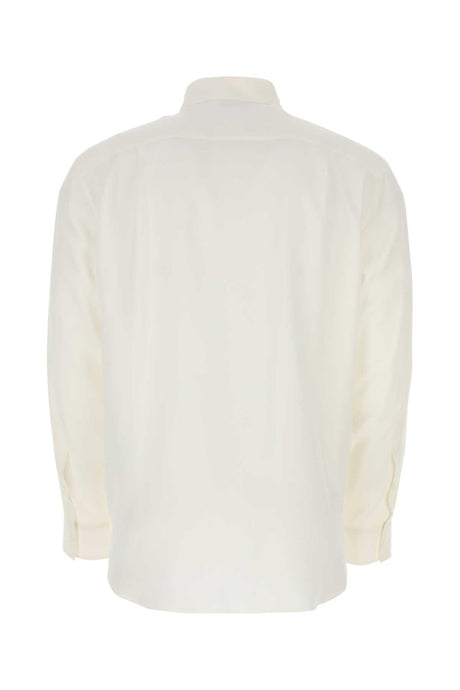 VALENTINO GARAVANI Ivory Silk Shirt for Men