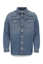 VALENTINO GARAVANI Classic Denim Shirt for Men