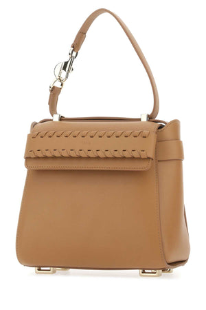 CHLOE Mini Camel Leather Handbag