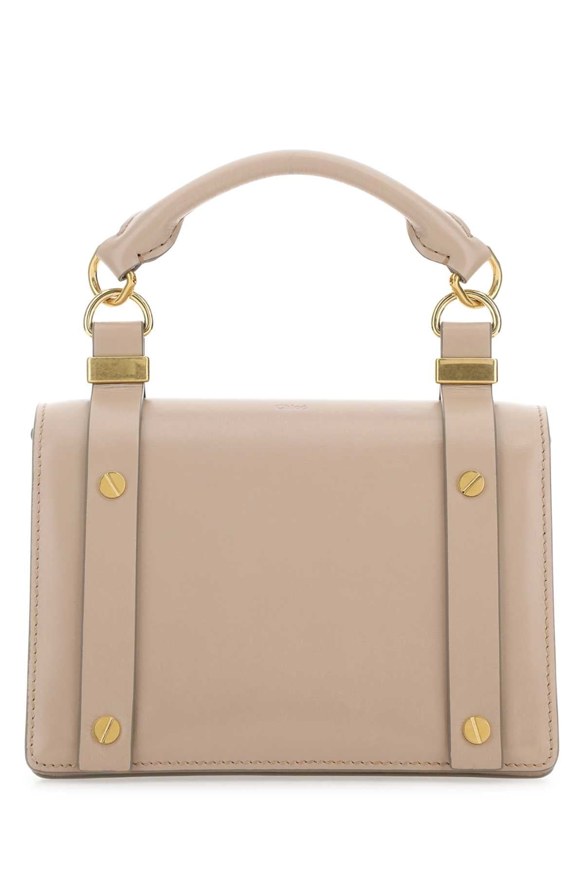 CHLOE Mini Leather Handbag in Powder Pink