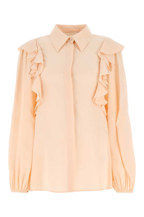 CHLOE Elegant Silk Mini Blouse