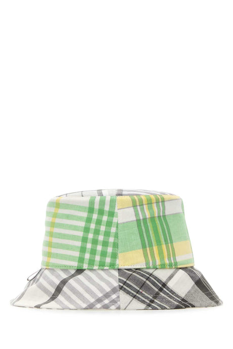 THOM BROWNE Printed Cotton Bucket Hat for Men