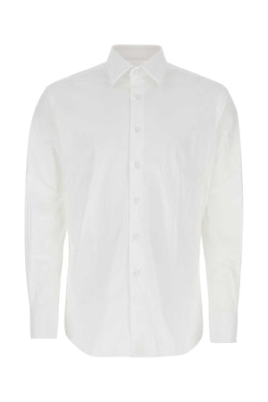 PRADA Stretch Poplin Shirt for Men