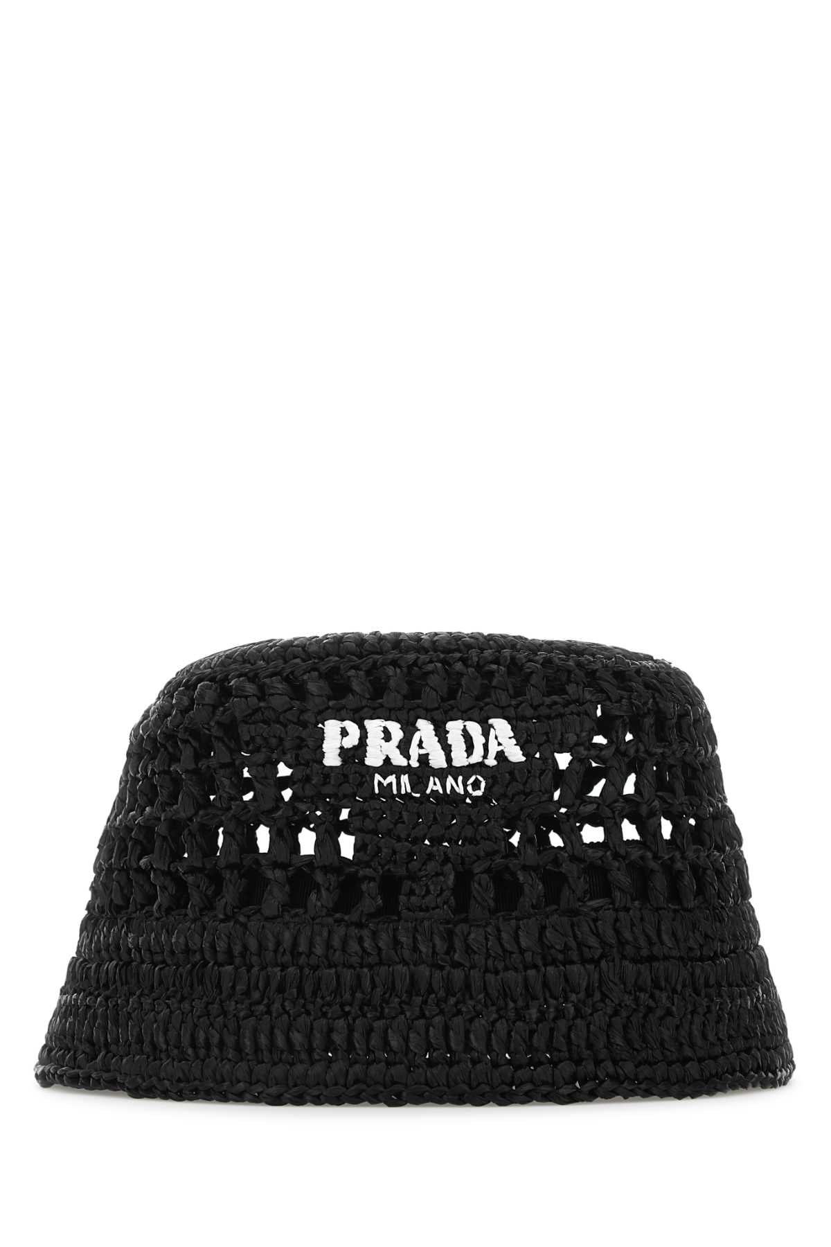 PRADA Elegant Raffia Hat for Men