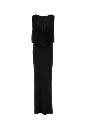 SAINT LAURENT Elegant Black Long Dress