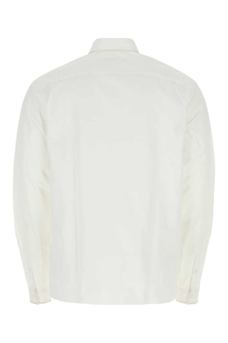 PRADA Classic White Poplin Shirt