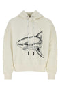 PALM ANGELS Ivory Cotton Sweatshirt for Men - 2024 Collection