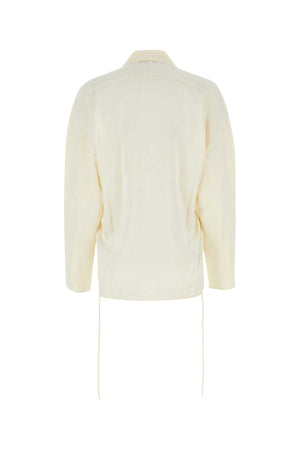 KIKO KOSTADINOV Ivory Satin Shirt - Women's Fashion Essential