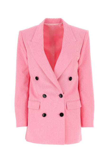 ISABEL MARANT Oversized Pink Wool Blazer