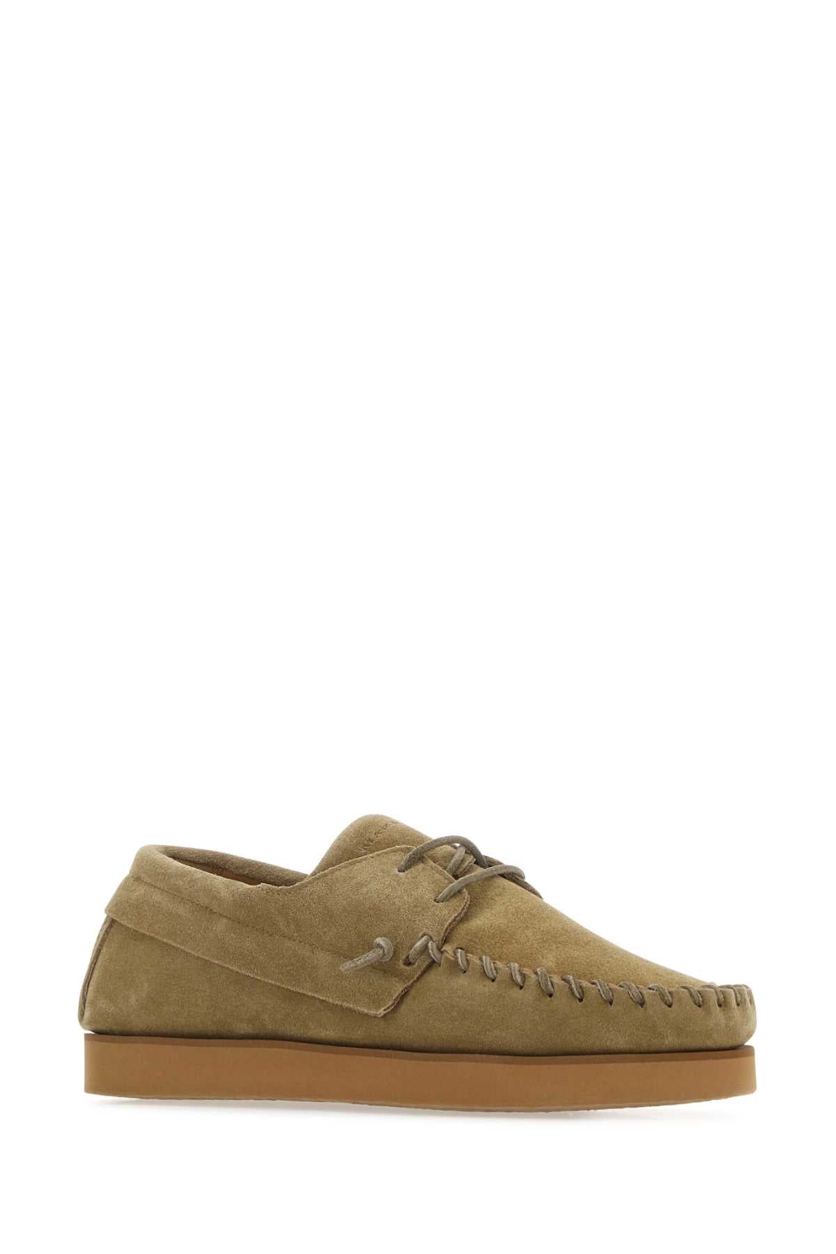 ISABEL MARANT Mud Suede Lace-Up Shoes for Men