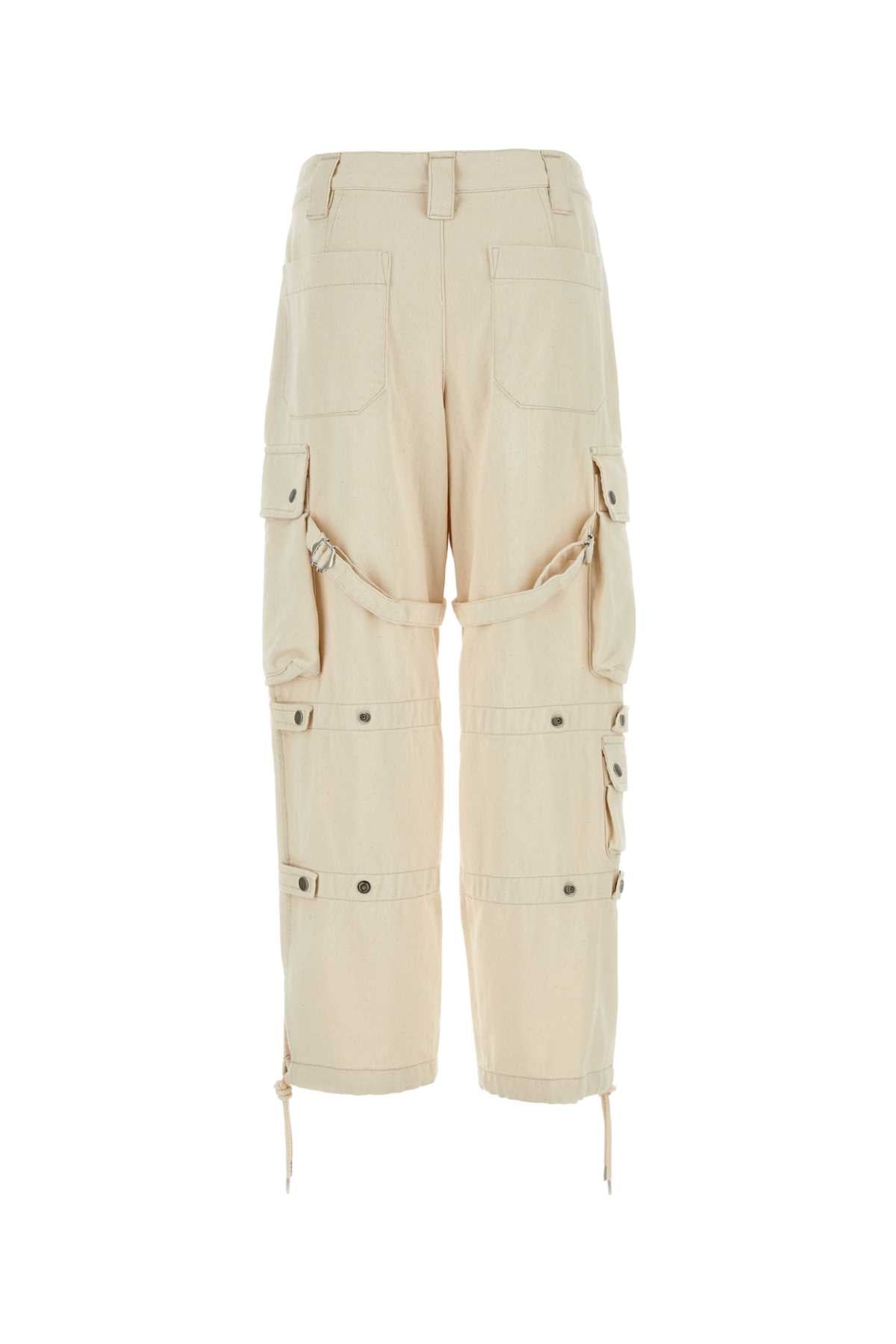 ISABEL MARANT Sand Cotton Cargo Pant