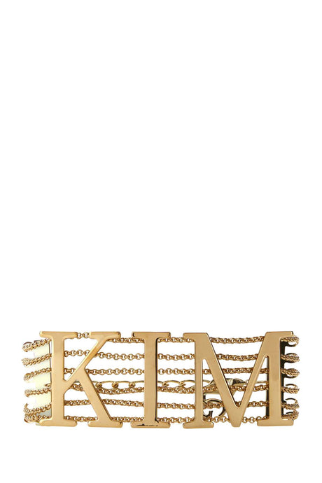 DOLCE & GABBANA Elegant Gold Metal Choker - 5 cm Height