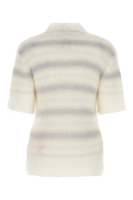 MARNI Embroidered Mohair Blend Sweater for Women - 23S