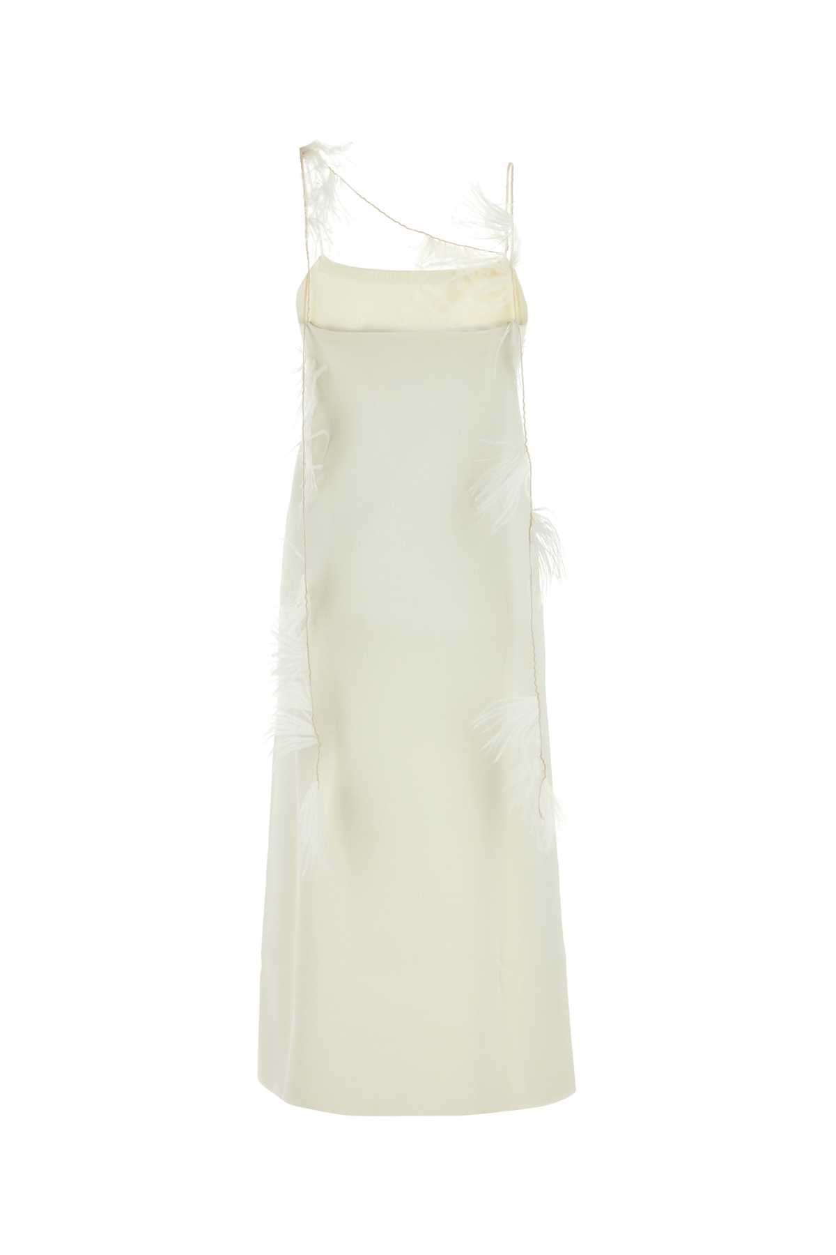 JIL SANDER Elegant Viscose Blend Dress