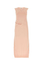 JIL SANDER Pastel Pink Japanese Cotton Mini Dress