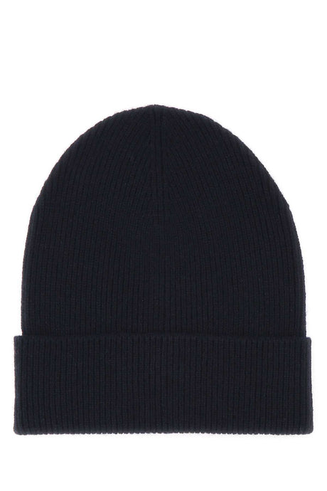 PRADA Cashmere Beanie for Men - Navy Blue