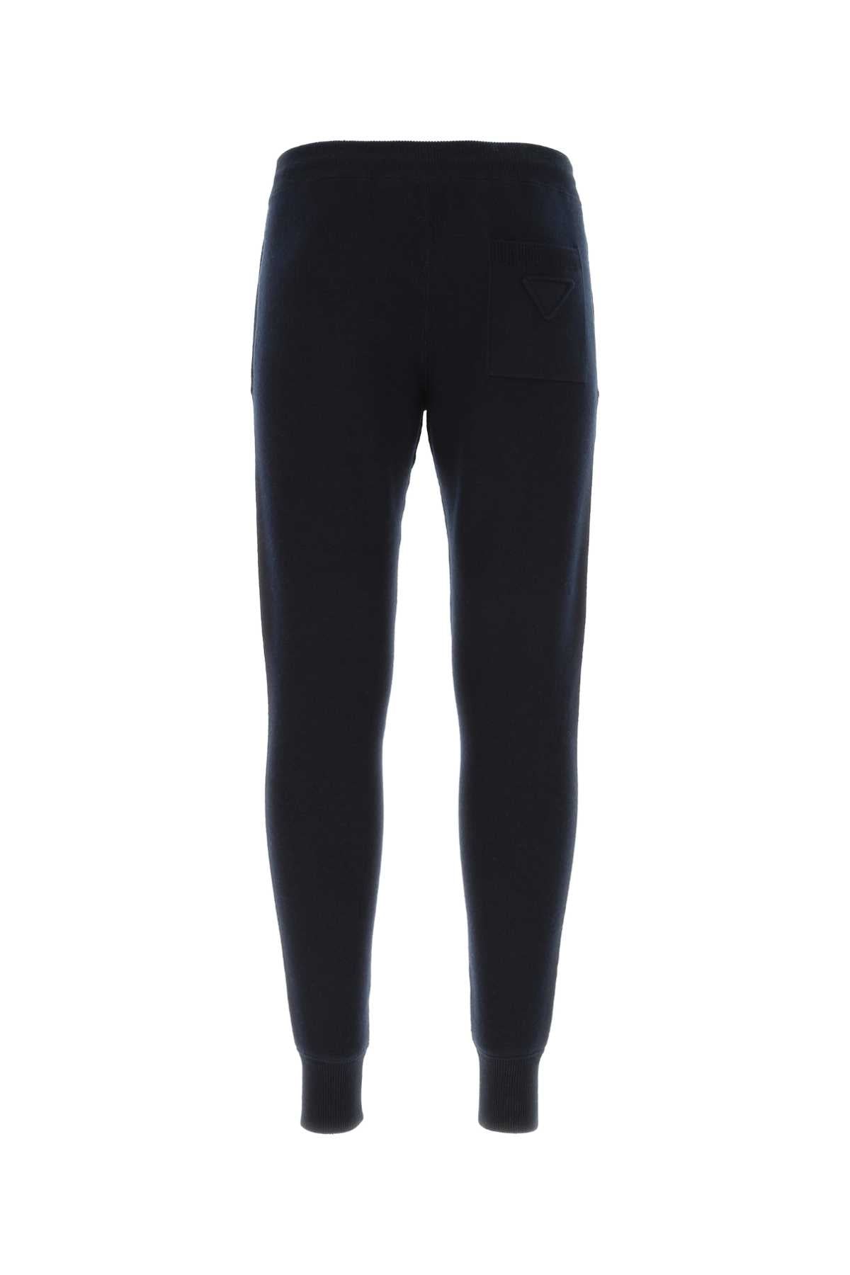 PRADA Stretch Cashmere Blend Joggers for Men