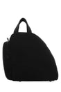 PRADA Black Canvas Travel Handbag - 37 cm x 34 cm x 28 cm