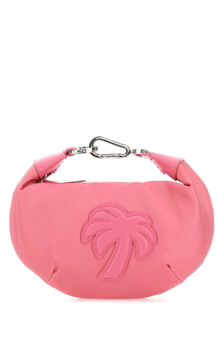 PALM ANGELS Chic Mini Fabric Handbag - Stylish Pink Accessory