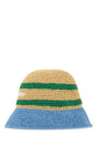 MIU MIU Multicolor Raffia Bucket Hat