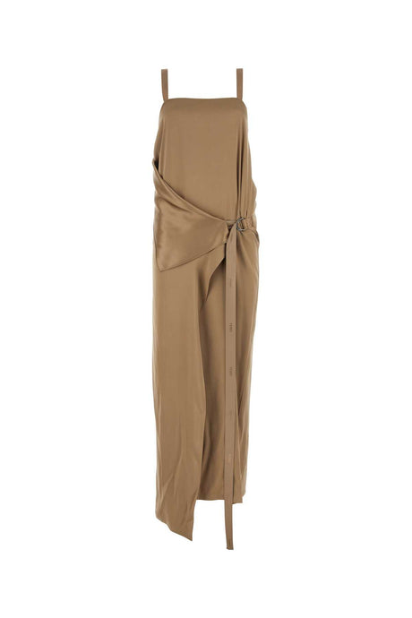 FENDI Elegant Satin Long Dress for Women