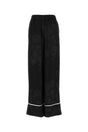 OFF WHITE Embroidered Palazzo Pants for Women