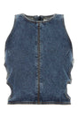 CHLOE Chic Denim Top for Women - Spring 2023