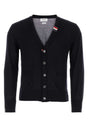 THOM BROWNE Midnight Blue Wool Blend Cardigan