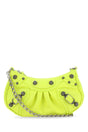 BALENCIAGA Mini Leather Handbag in Bright Yellow