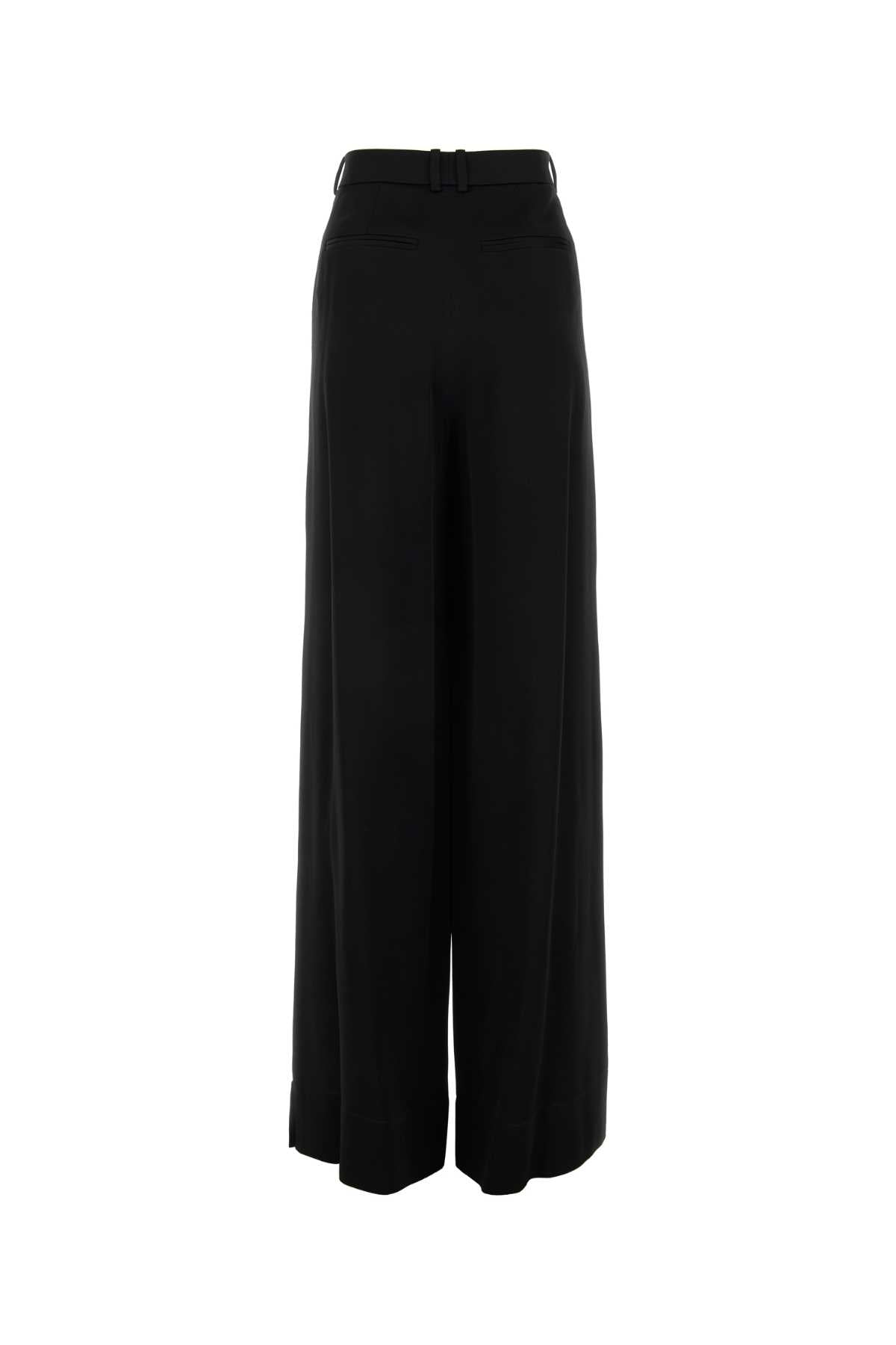 SAINT LAURENT Wide-Leg Satin Pants for Women