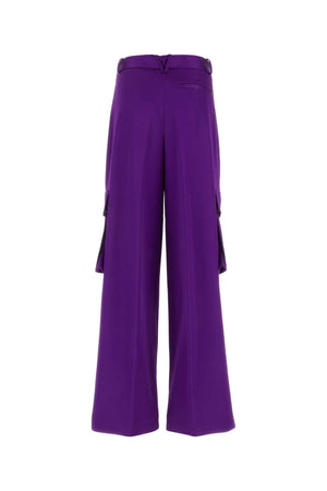 VERSACE Satin Cargo Pants for Women - Spring 2024 Collection