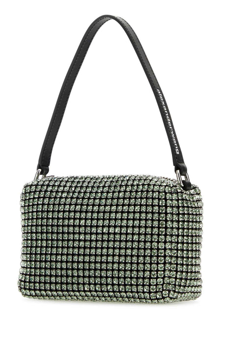 ALEXANDER WANG Embellished Fabric Medium Heiress Handbag