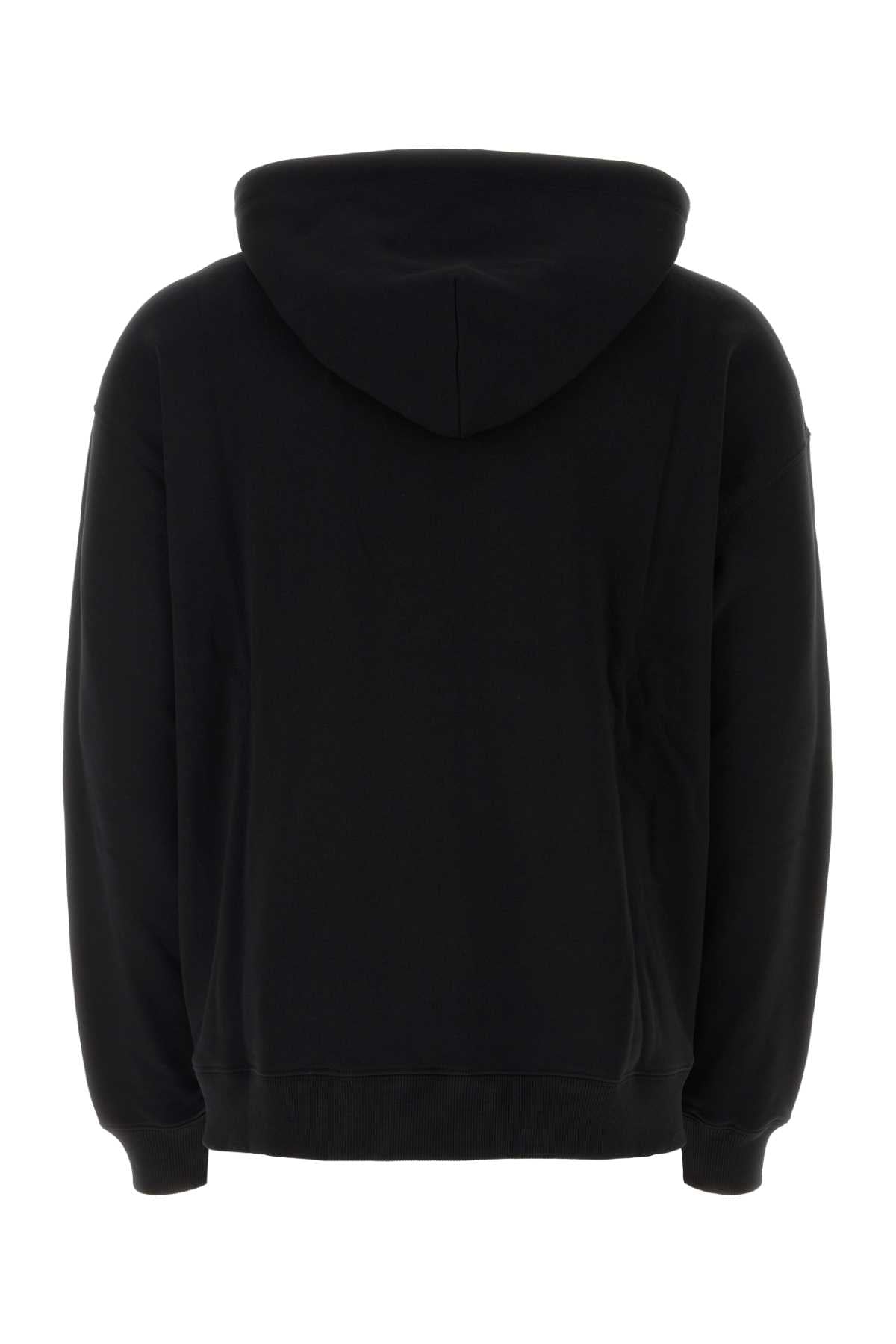 VALENTINO GARAVANI Classic Black Cotton Sweatshirt for Men