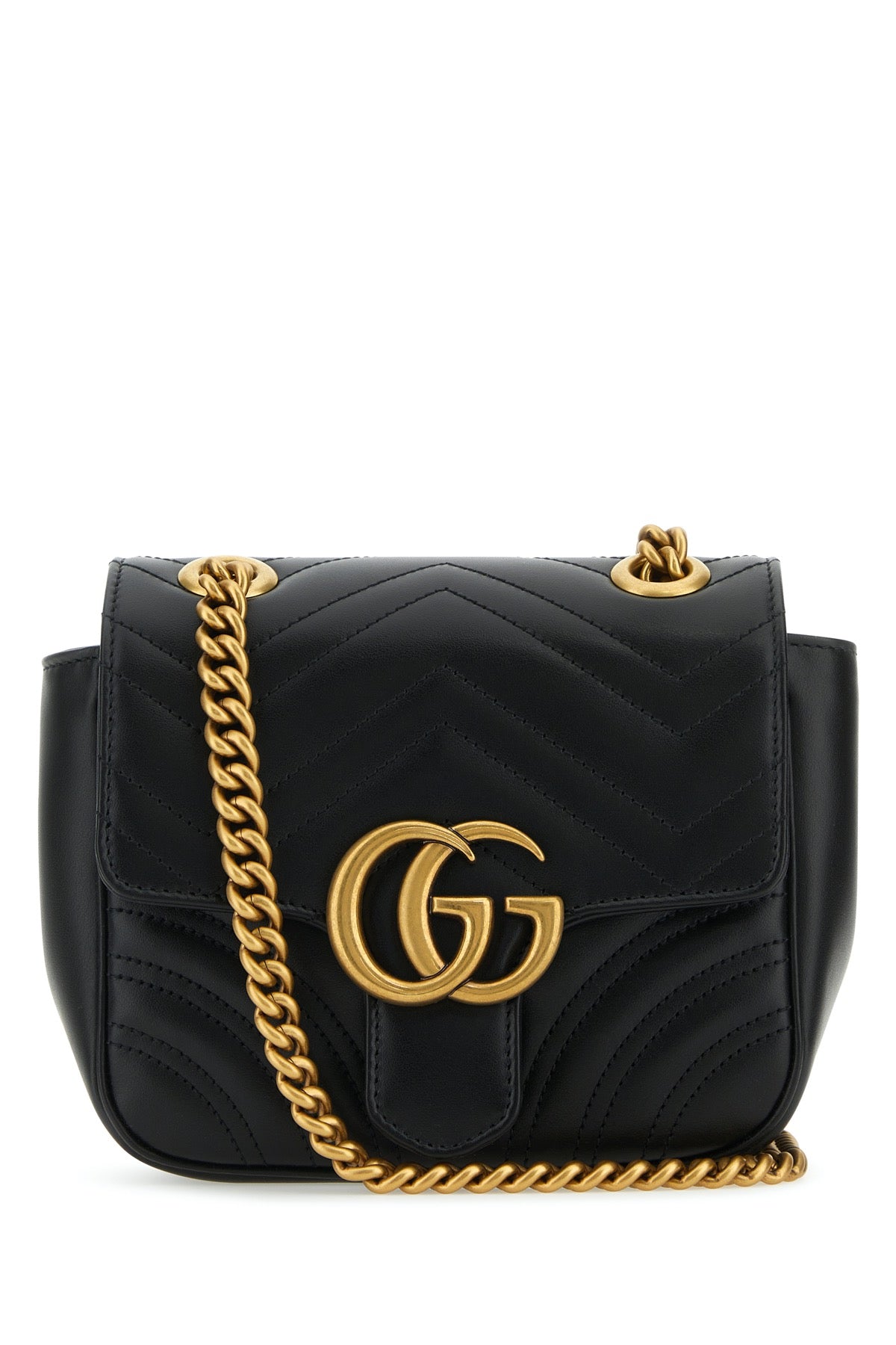 GUCCI Mini Leather Crossbody Bag