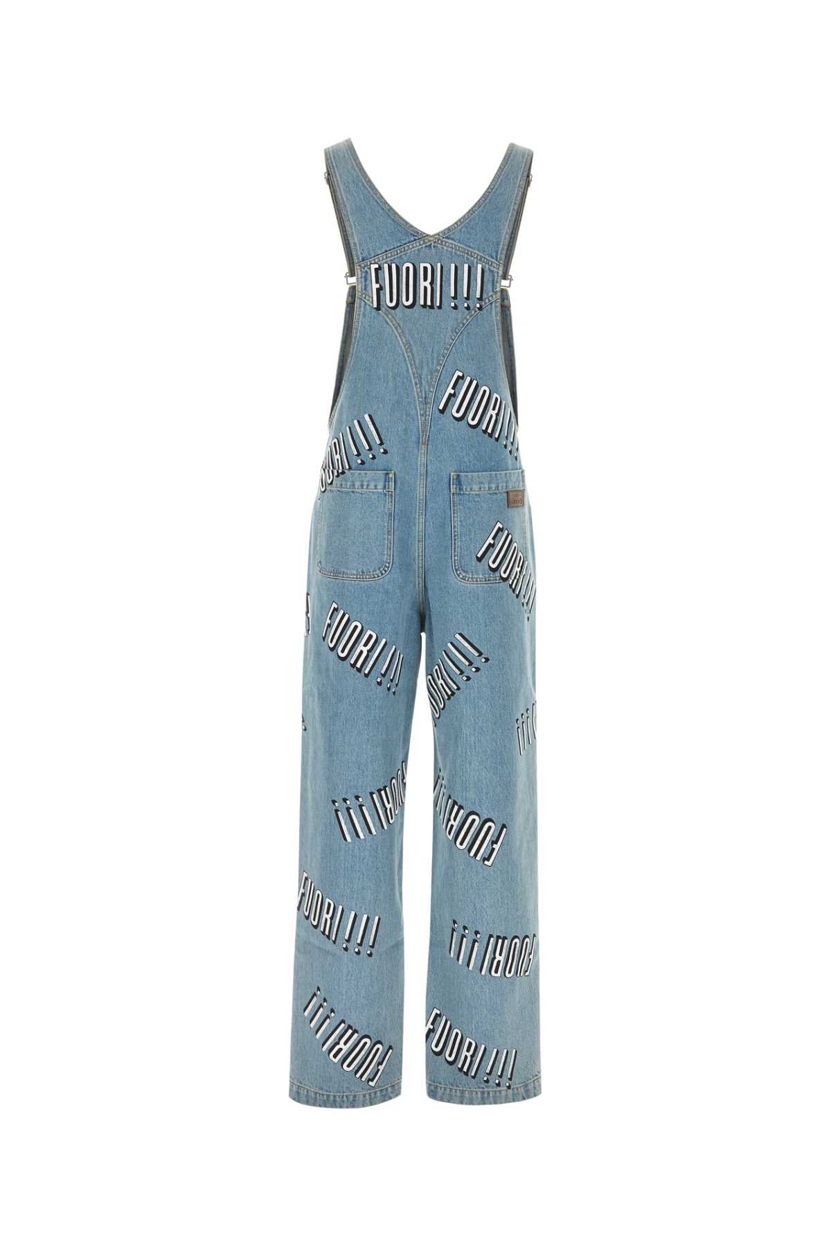 GUCCI Denim Dungarees for Men - 2024 Spring Collection