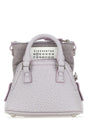 MAISON MARGIELA Mini Lilac Leather and Fabric Handbag