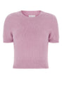 MAISON MARGIELA Lilac Angora Blend Sweater - Cozy and Chic