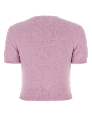 MAISON MARGIELA Lilac Angora Blend Sweater - Cozy and Chic