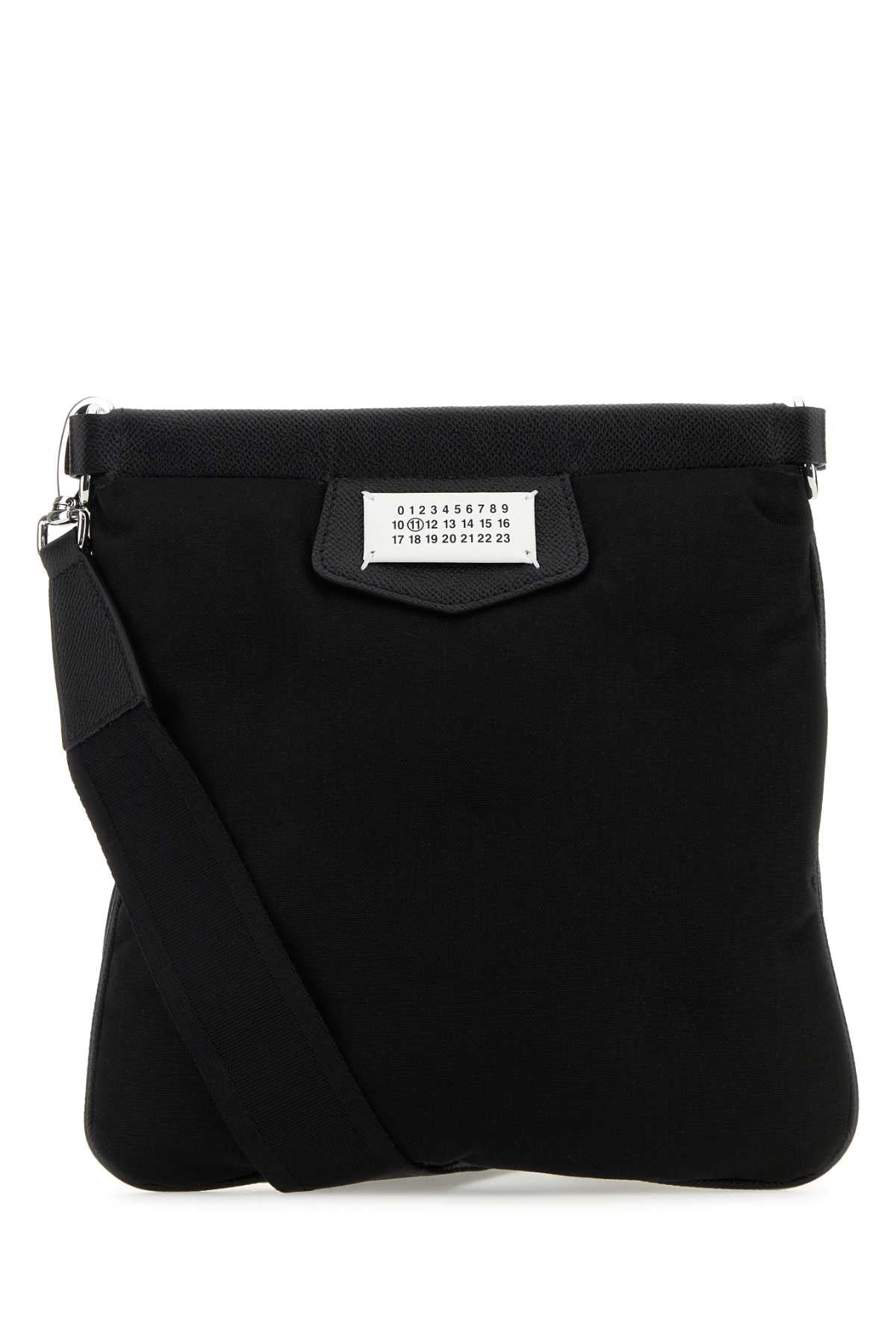 MAISON MARGIELA Mini Black Nylon Crossbody Handbag