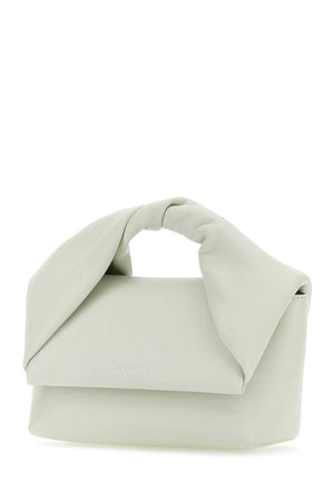 JW ANDERSON Ivory Nappa Leather Midi Twister Handbag