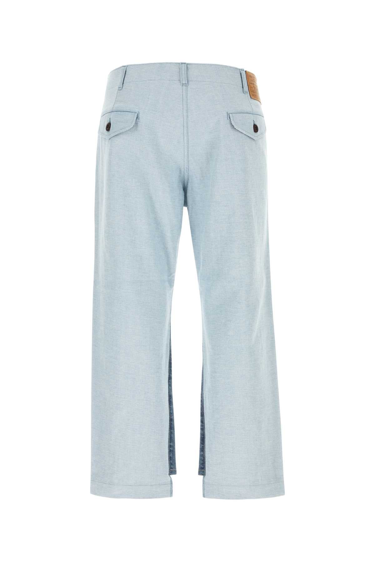 JUNYA WATANABE Two-Tone Denim Jeans for Men - A Classic Staple