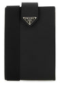 PRADA Mini Black Leather Phone Case