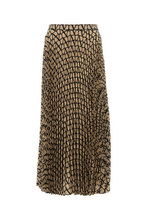 VALENTINO GARAVANI Silk Printed Iconic Skirt - 23W Season