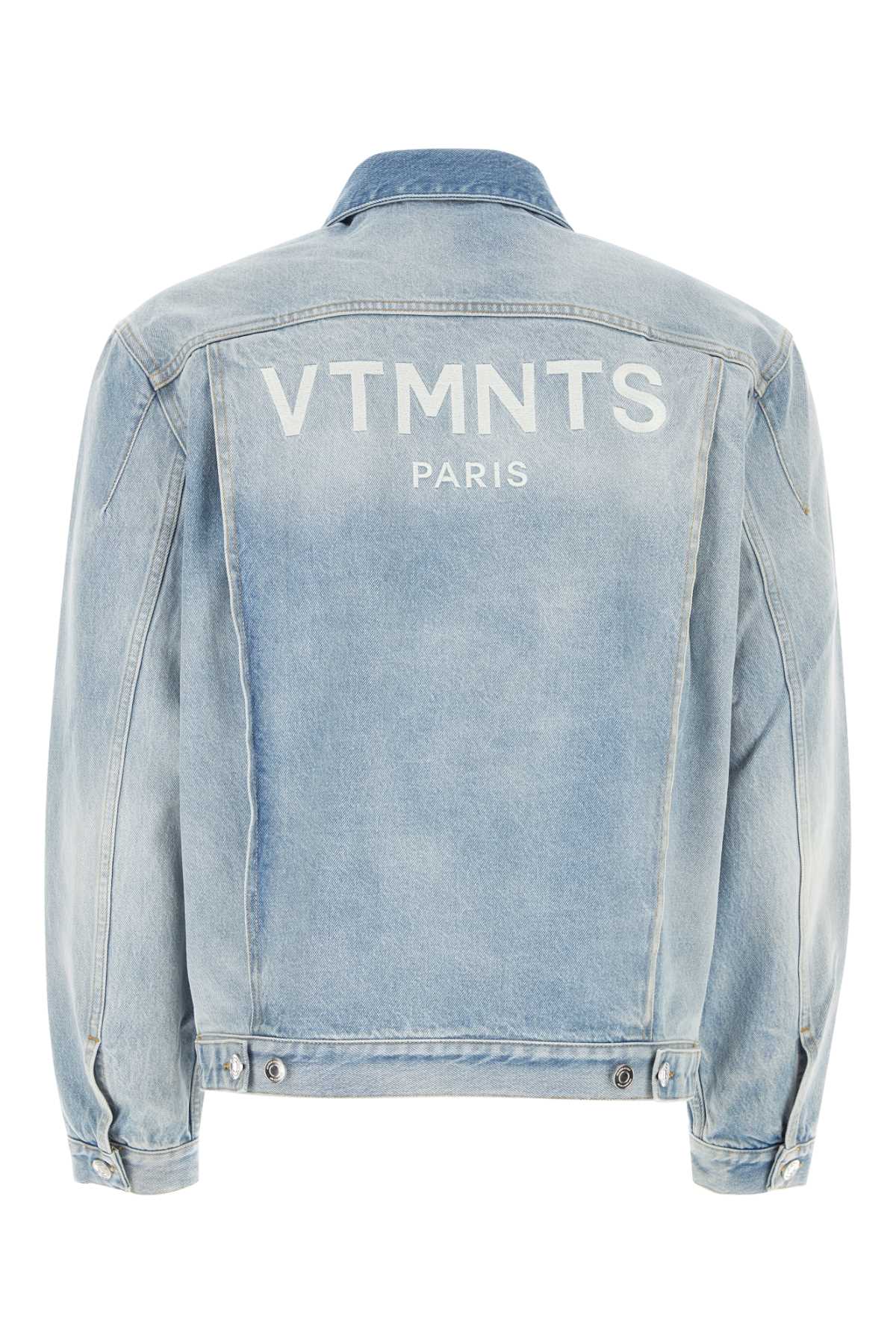 VTMNTS Light Blue Denim Paris Jacket for Men