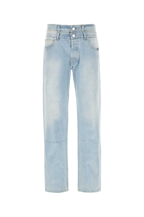 VTMNTS Light Blue Denim Jeans for Men