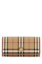 BURBERRY Continental Wallet in Iconic Check Pattern - 19.5 cm x 10 cm x 3 cm