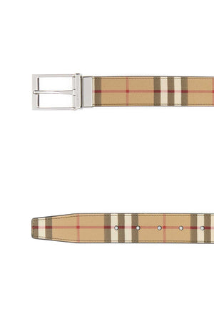 BURBERRY Printed e-Canvas Belt - 3.5 cm Height