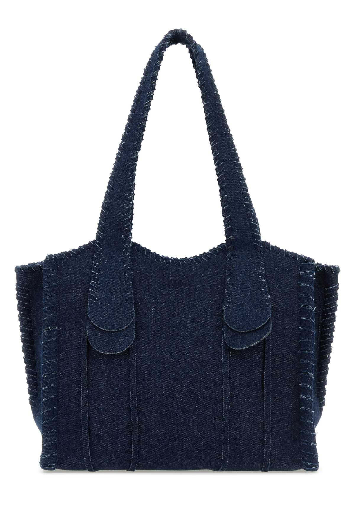 CHLOE Medium Denim Shopping Handbag