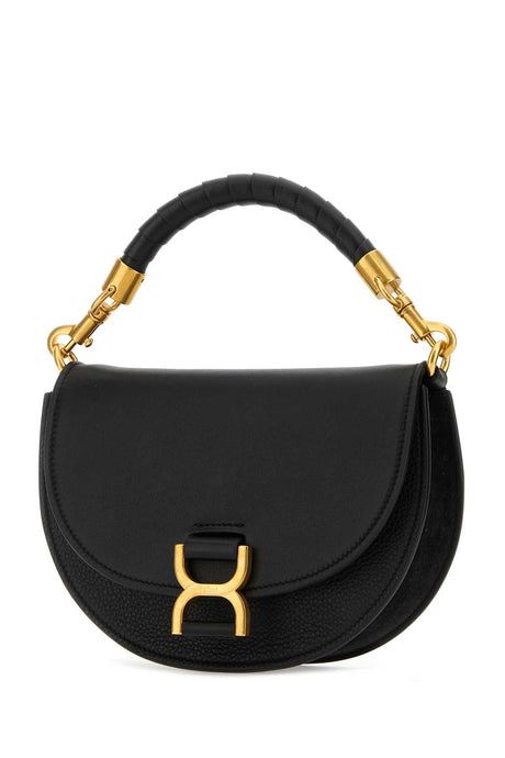 CHLOE Mini Leather Handbag with Antiqued Accents - Stylish and Functional